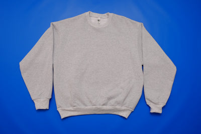 Heavyweight Flecked Gray Fleece Sweatshirt